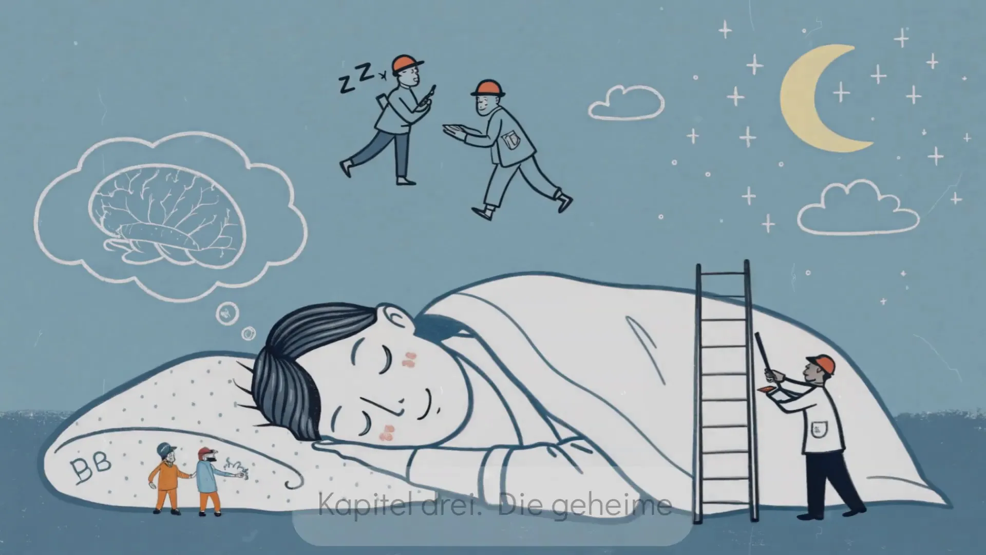 Nächtliche Reinigung des Gehirns