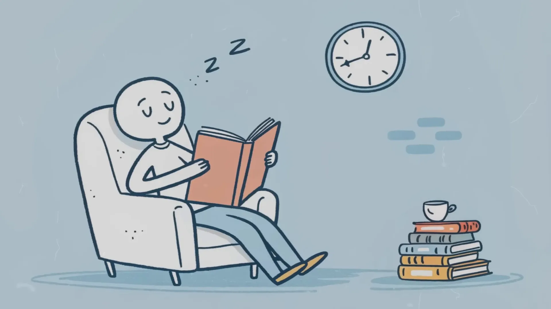 Nahaufnahme einer Person, die ein Buch langsam liest