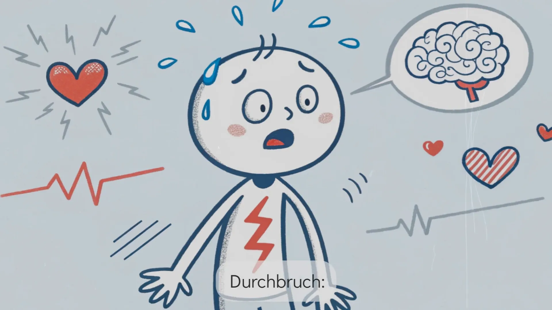 Herzfrequenz steigt bei Unbehagen