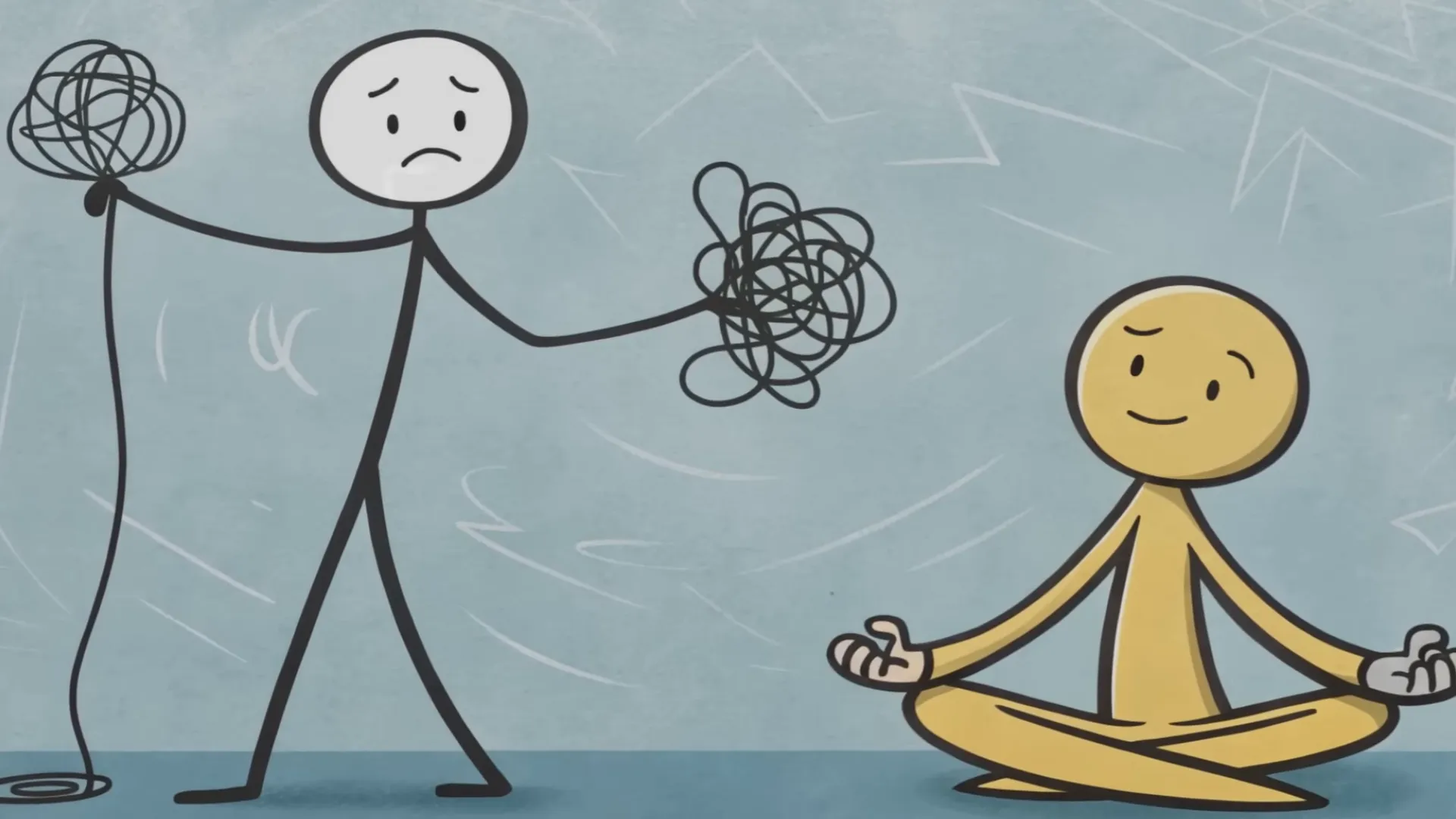 Focused serenity: 'art of non-striving'