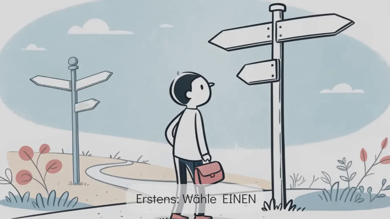 Das Framework: Schritt für Schritt mit winzigen Gewohnheiten