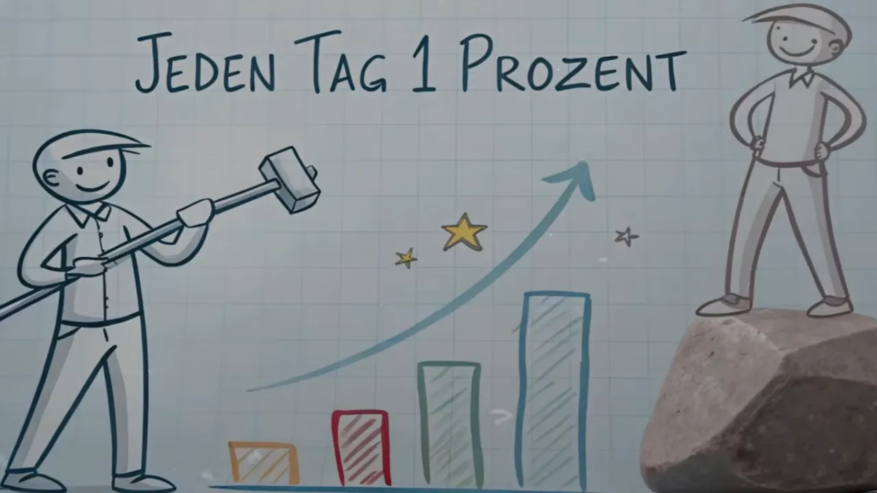 Mathe, die dein Leben verändern kann: 1% pro Tag multipliziert