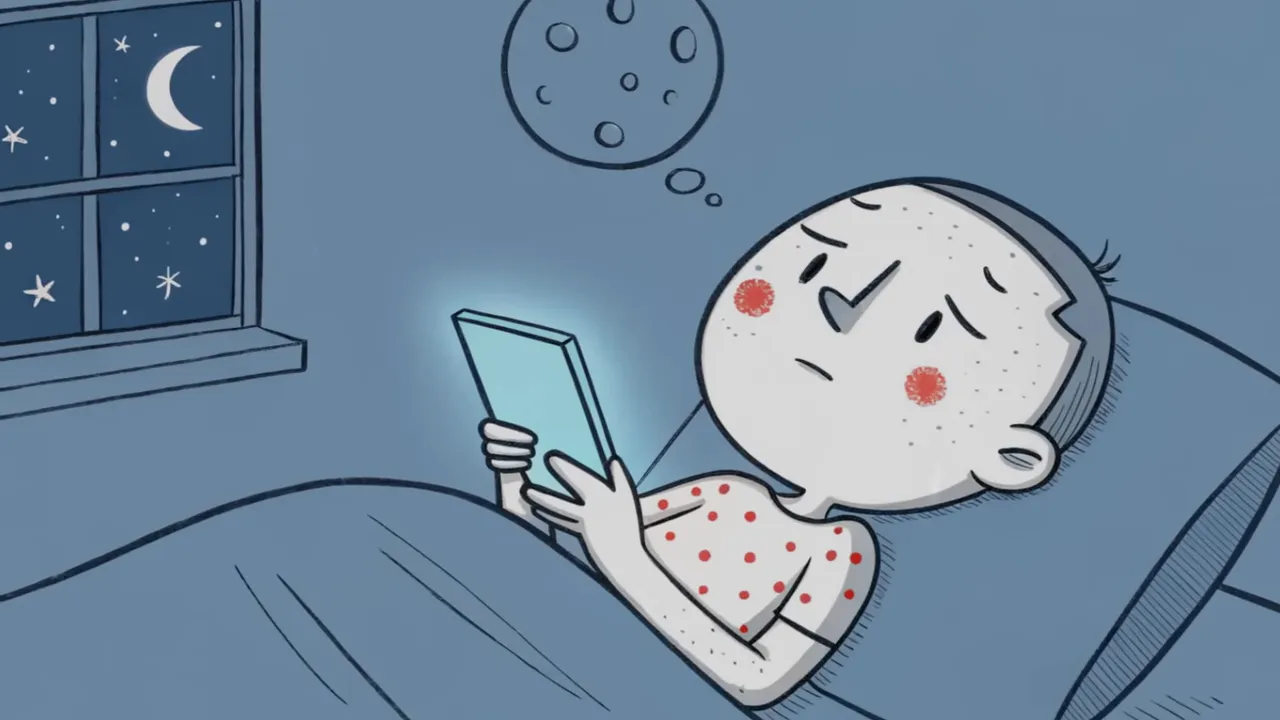 Bildschirmzeit, blaues Licht und Phone-Neck schaden Ausstrahlung