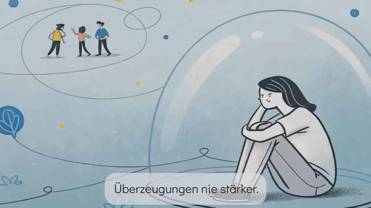 Gruppe von Menschen mit gleichen Meinungen