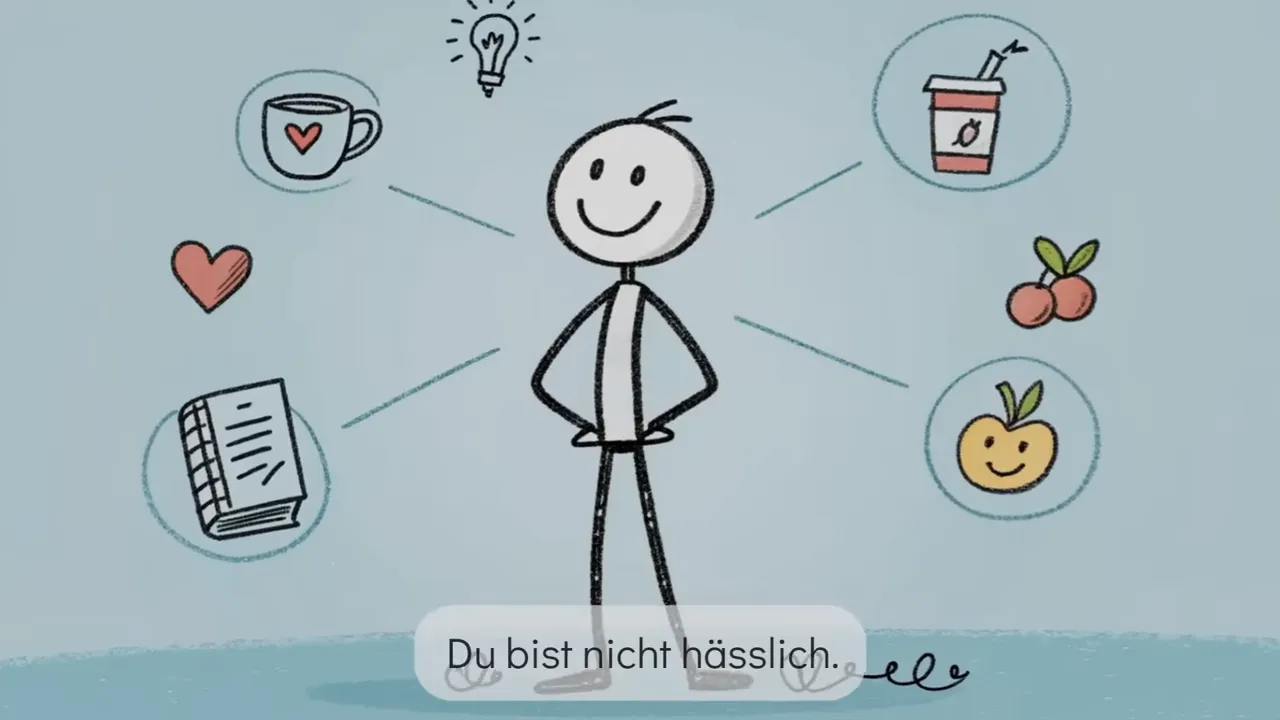 Eröffnung: Du bist nicht hässlich, aber es gibt eine Bedingung