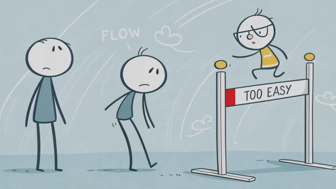 Flow finden: Herausforderung vs Fähigkeit