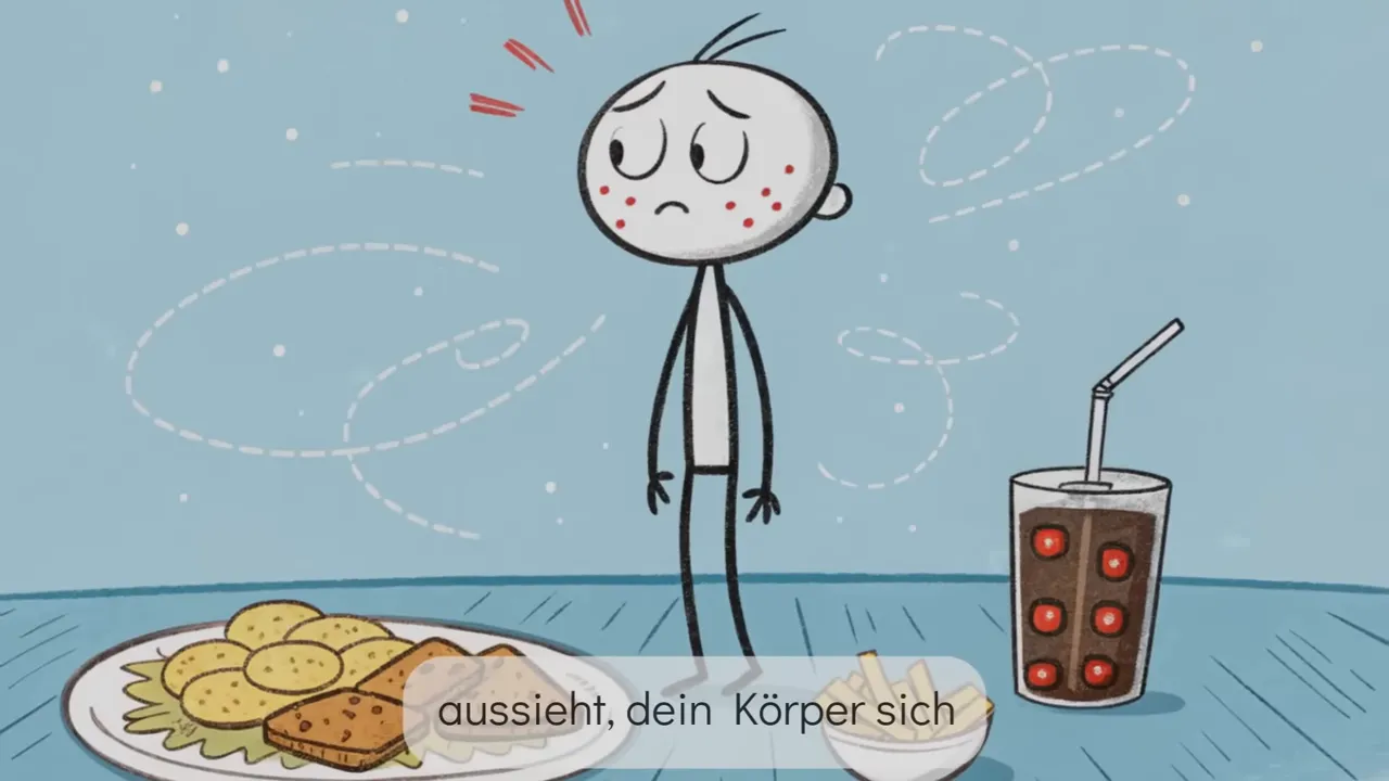 Ernährung beeinflusst Haut, Haare und Energie